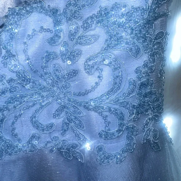 Sparkly Tulle Homecoming Dress teens - Picture 6 of 16